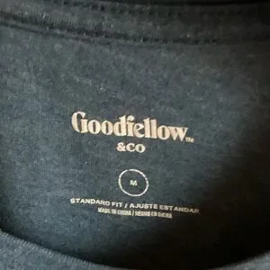 Goodfellow & Co | Shirts | Goodfellow Co Ocean Blue Tee With Wave ...